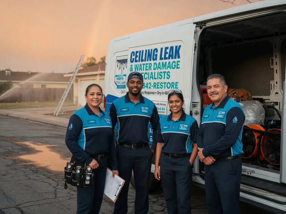 Ceiling Leak Cleanup company in Pecos, TX