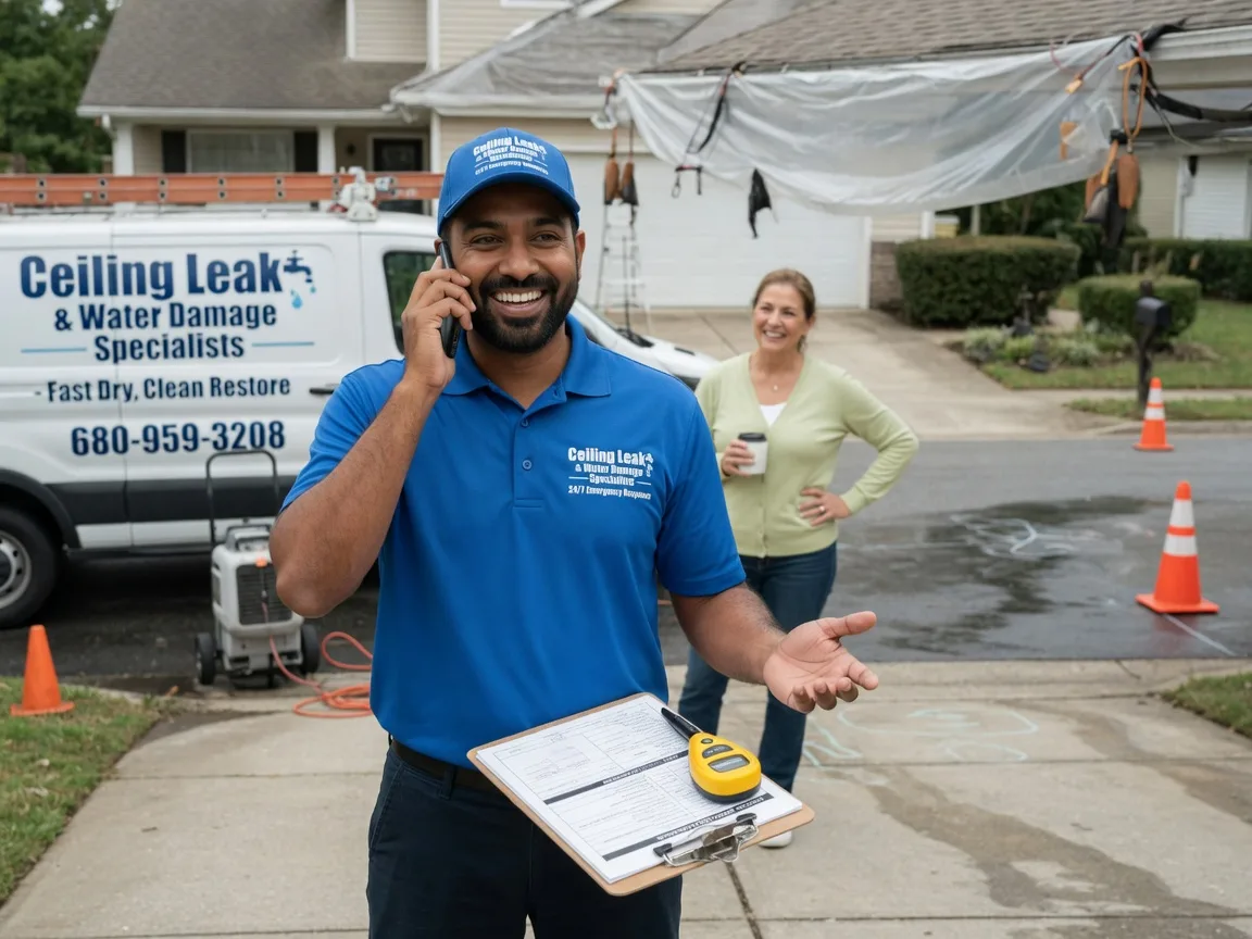 Ceiling Leak Cleanup Pecos, TX FAQs
